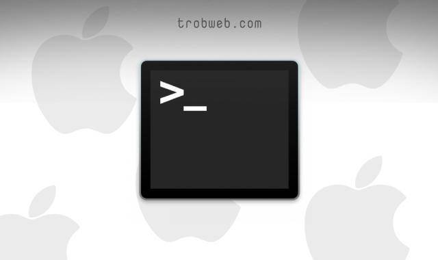 كيفية فتح Terminal على Mac