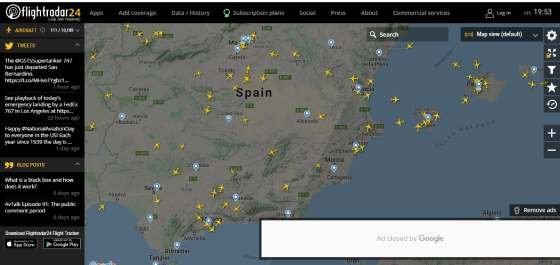 من أفضل مواقع تتبع رحلات الطيران أون لاين