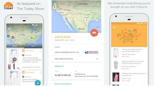 تطبيق تتبع الشحنات