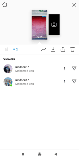معرفة من زار بروفايلك انستقرام من خلال القصص