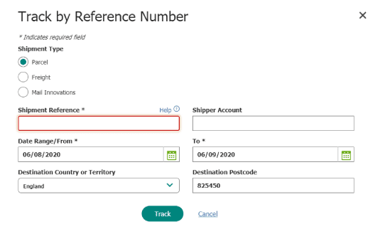 تتبع شحنة UPS عبر رقم المرجع