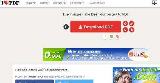 من أفضل مواقع تحويل الصور إلى PDF
