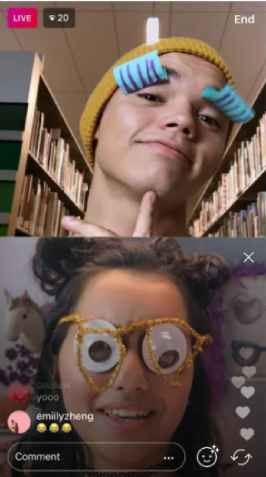 البث المباشر عبر انستقرام