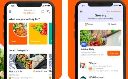 تطبيق طلبات للتوصيل في الإمارات