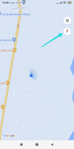 إيجاد الاتجاه على خرائط جوجل