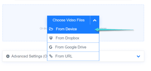 تحويل الفيديو إلى صوت