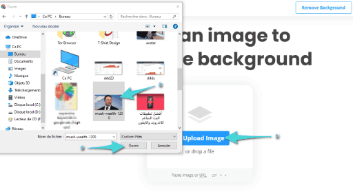 موقع إزالة خلفية الصورة أون لاين