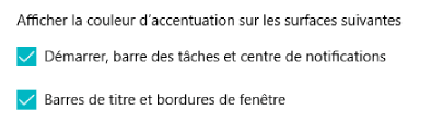 كيفية تغيير لون قائمة إبدأ وشريط المهام