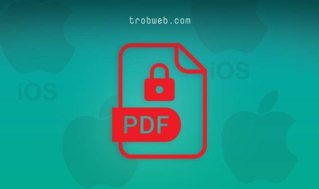 تعيين كلمة السر لملف PDF