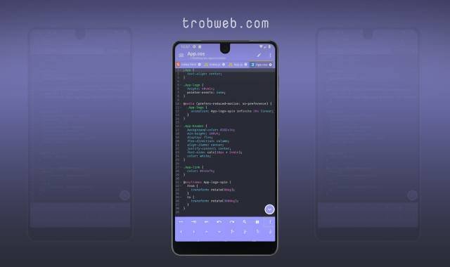 تطبيقات كتابة نصوص البرمجة للاندرويد