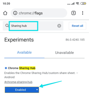 كيفية إنشاء كود QR لرابط URL في متصفح كروم على الأندرويد