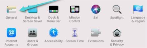 كيفية تفعيل الوضع الليلي من تفضيلات النظام