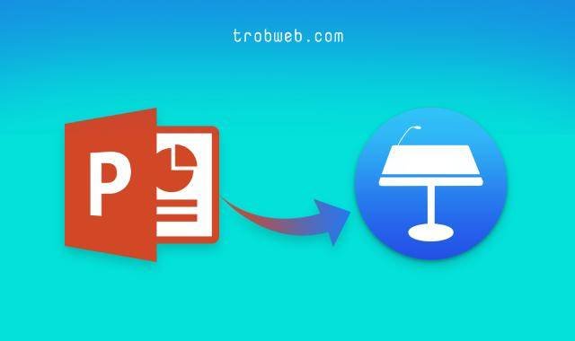 كيفية تحويل ملف Powerpoint إلى Keynote على الماك