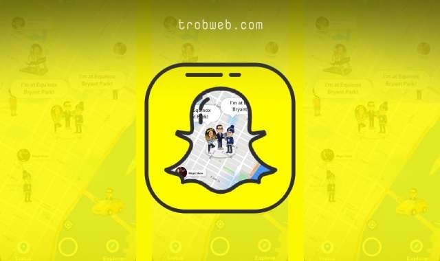 كيفية مشاركة موقع تواجدك على خريطة snapchat