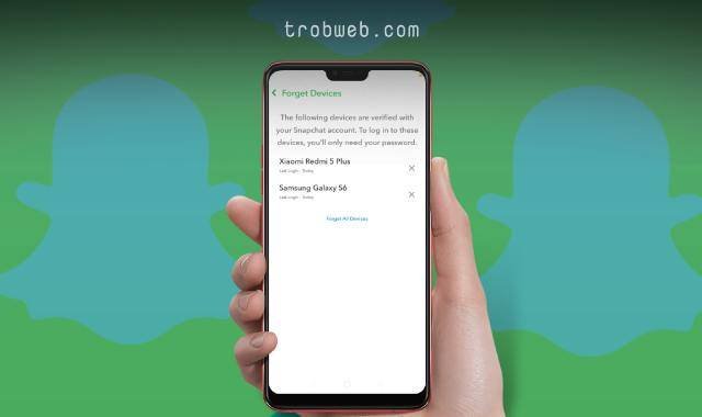 معرفة هل فتح شخص ما حسابي snapchat