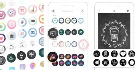 تطبيق Highlight Cover لهايلات انستقرام