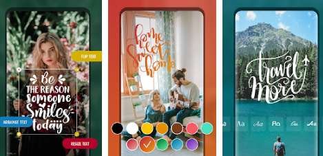 من أفضل تطبيقات الكتابة على الصور للاندرويد