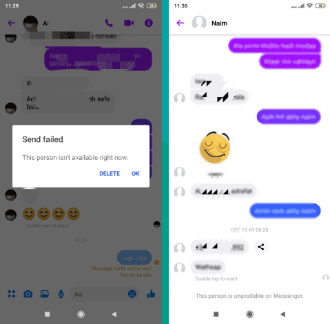 كيفية معرفة ما إذا قام شخص ما بحظرك على فيسبوك ماسنجر