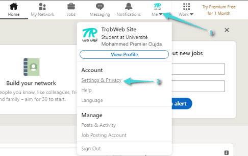كيفية تعطيل حسابك على Linkedin بشكل مؤقت