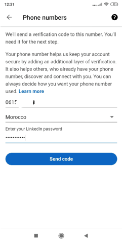 تعزيز الأمان عبر إضافة رقم الهاتف