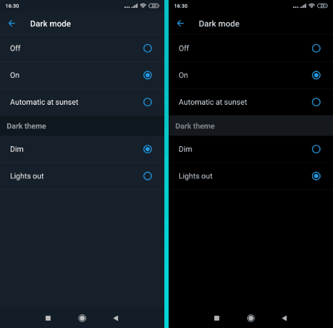 تمكين الوضع الليلي على تطبيق Twitter