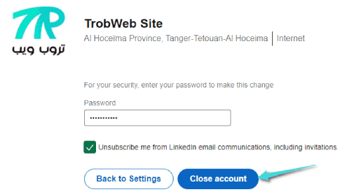 كيفية إغلاق حسابك على Linkedin نهائياً