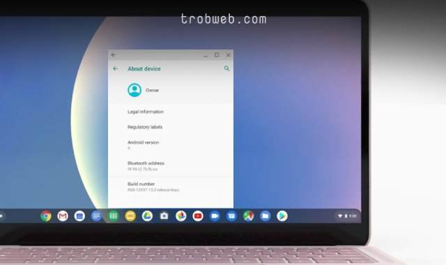 معرفة إصدار الأندرويد الموجود على جهازك Chromebook