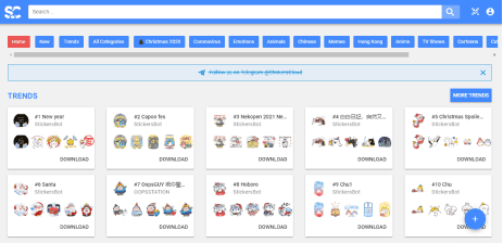 موقع ملصقات واتس اب