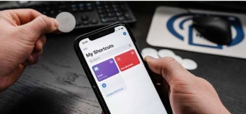 قراءة علامة NFC عبر الايفون