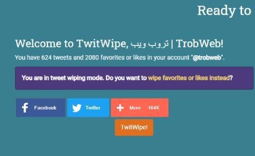 إعطاء صلاحية الوصول إلى حساب twitter