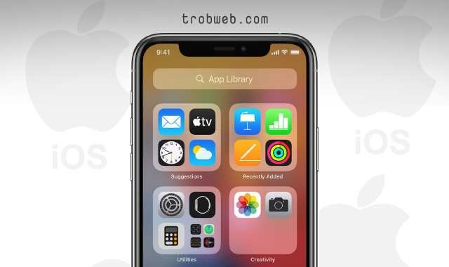 حل مشكلة App Library لا يعمل على الايفون