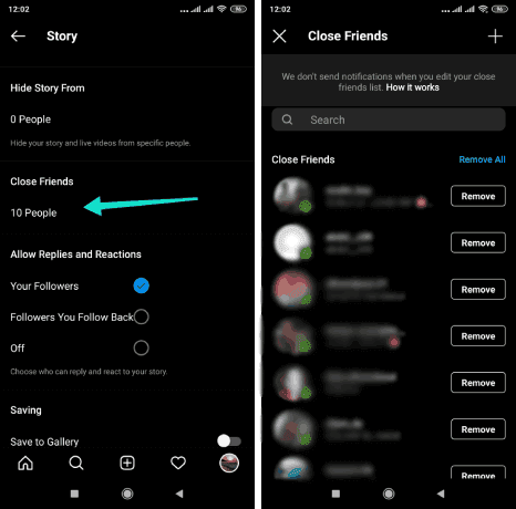 معرفة هل أخفى عني شخص ما ستوري إنستقرام