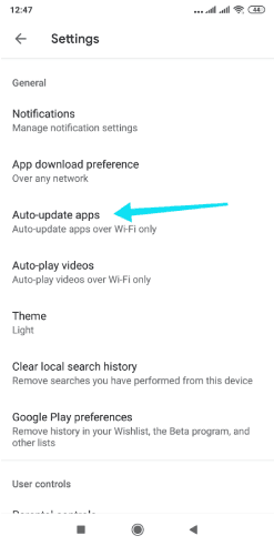 كيفية تعطيل التحدثات التلقائية للتطبيقات على جوجل بلاي