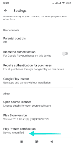 معرفة هل هاتفك الأندرويد غير معتمد
