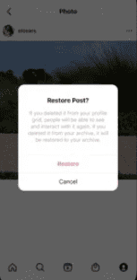 كيفية استرجاع الصور المحذوفة من حسابك إنستقرام