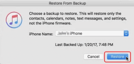 استعادة الصور المحذوفة من الايفون