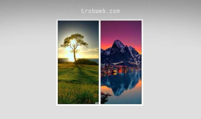 دمج صورتين مع بعض بسهولة