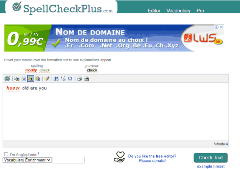 من أفضل المواقع الأجنبية للتدقيق اللغوي بالإنجليزية