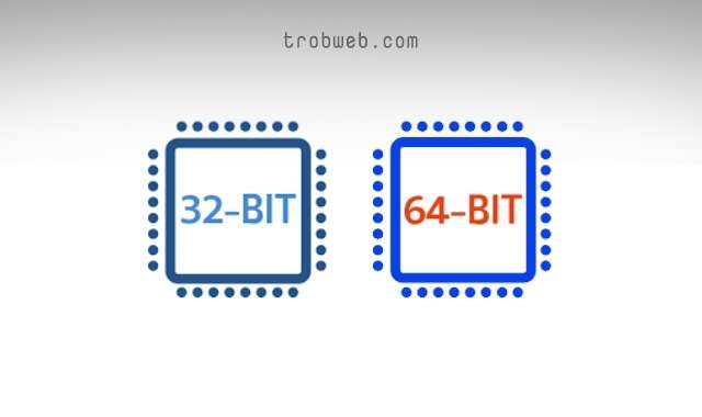 الفرق بين نظام ويندوز 64 bit و32 bit