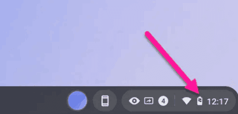 الدخول إلى إعدادات Chromebook
