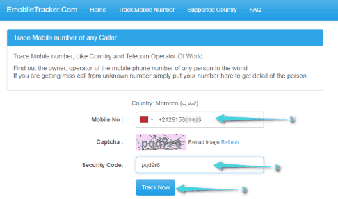 كشف اسم المتصل عبر رقمه