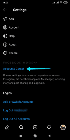 كيفية إلغاء ربط حساب انستقرام مع الفيسبوك