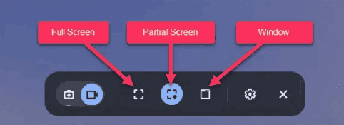 تصوير شاشة جهاز كروم بوك
