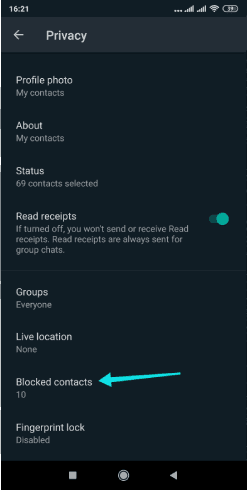 قائمة الأرقام المحظورة على واتس اب