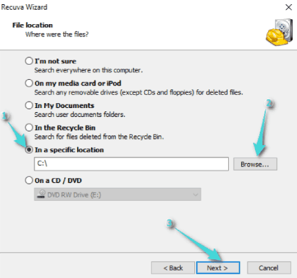 استعادة الملفات المحذوفة من الكمبيوتر