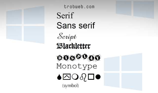 إضافة الخطوط على ويندوز 10