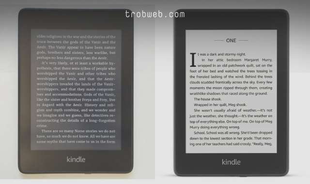 تمكين الوضع الليلي على kindle