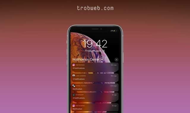 Comment masquer les notifications sur l'écran de verrouillage de l'iPhone