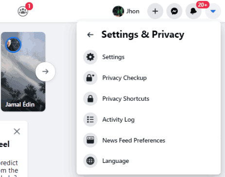 حذف حساب فيسبوك نهائياً عبر الويب