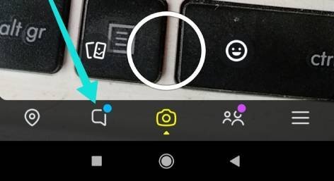 قسم الدردشة على snapchat